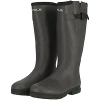 Mols Pennant Gummistiefel Schwarz/Grün 45