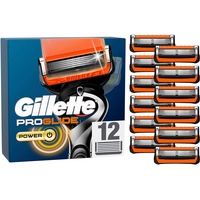 Gillette ProGlide Power Rasierklingen für Rasierer, 12 Ersatzklingen für