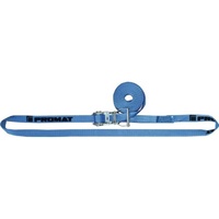 PROMAT Zurrgurt DIN EN 12195-2 L.4m B.25mm m.Ratsche LC