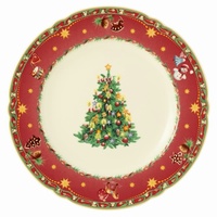 SELTMANN WEIDEN Speiseteller rund 25cm Durchmesser, Weihnachtsnostalgie