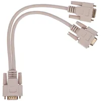 InLine VGA Y-Adapterkabel VGA Stecker auf 2x VGA Buchse