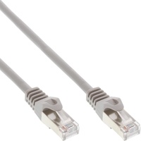 InLine Patch-Kabel SF/UTP, Cat.5e, grau, 1,5m