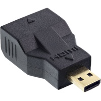 InLine HDMI Adapter, Mini HDMI C Buchse auf Micro