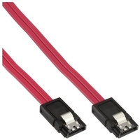 InLine SATA 6Gb/s Kabel, mit Lasche, 0,3m