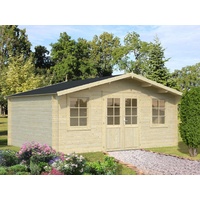 Palmako Klara 17m2 Gartenhaus transparent tauchgrundiert (102132)