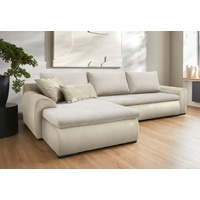 Home Affaire Ecksofa Win L-Form, wahlweise mit Bettfunktion und
