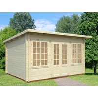 Palmako Gartenhaus Lisa 11,5 m2 - 34 mm Transparent