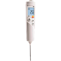 TESTO Einstichthermometer 106, -50 bis 275°C, HACCP, Sonde 7