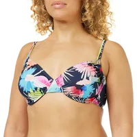 Firefly Damen Bikinioberteil -Oberteil Malisa MM, NAVY DARK/FLOWER, 36C
