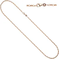 Jobo Ankerkette 925 Silber Rotgold 80 cm
