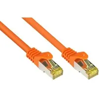 Alcasa GC 8070R-150O - Patchkabel - Cat.7 Rohkabel, orange,