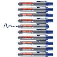 Edding 12 Retract Whiteboardmarker - blau - 10 Whiteboard