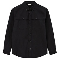 S.Oliver Junior Jungen Hemd Langarm Black 152 - 152