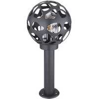 GLOBO Stehlampe Sockelleuchte Außen Edelstahl Gartenlampe Kugel Aussen mit