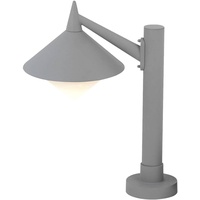 WOFI Außen Steh Stand Lampe Garten Sockel Weg ALU
