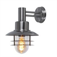 ETC Shop Außenlampe dimmbar mit Fernbedienung Retro Vintage Außenwandlaterne