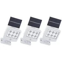 ETC Shop Solarlampen für Außen mit Bewegungsmelder LED Solar