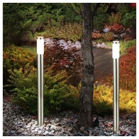 ETC Shop 2er Set LED Stand Lampen Garten Weg