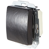 Kopp Milano Wenge Universalschalter (aus- und Wechselschalter, 618637085