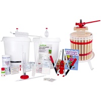 Ich-zapfe Wein selber machen Set - MAXI mit Obstpresse