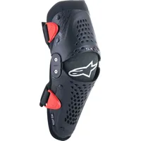 Alpinestars Sx-1 Knieprotektoren Level-1 Jugend - Schwarz/Rot / L/XL
