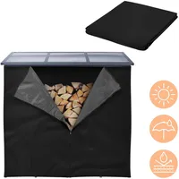 ML-Design Abdeckung LxH: 240x165 cm Schwarz wetterfest,