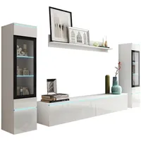 P & B Wohnwand Vera, 4-tlg. ca. 240x130 cm,