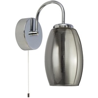 Searchlight Xxxl Led-Wandleuchte Cyclone, Chrom, H 26,5cm