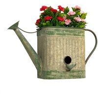 DanDiBo Ambiente Dandibo - Vogelhaus mit Blumentopf zum Aufhängen