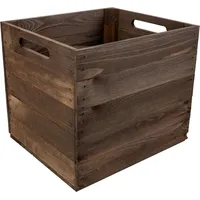 Creative Deco Holzkiste Wenge | passend für alle Kallaxregale