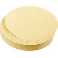 Franken Moderationskarten gelb Ø 9,5 cm, 500 Blatt
