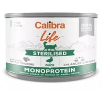 Calibra Cat Life Sterilisierte Ente 200g