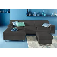 DOMO collection Ecksofa DOMO COLLECTION "Jamie, modern und elegant,