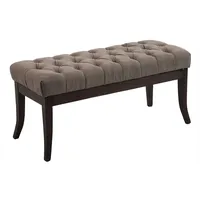 CLP Sitzbank Ramses Stoff antik-dunkel taupe/100 cm