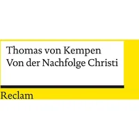 Reclam, Philipp Von der Nachfolge Christi.