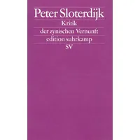 Suhrkamp Zur Kritik der zynischen Vernunft