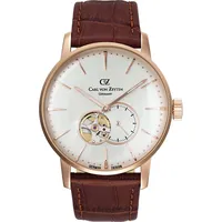 Carl von Zeyten CVZ0022RWH Brigach Automatik roségold weiss braun