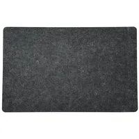 KESPER Platzset, Tischset Filz 45x30cm dunkelgrau rechteckig