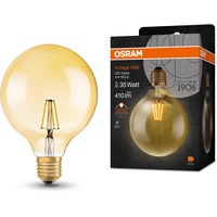 Osram LEDVANCE LED-Vintage-Lampe E27, 1906LEDGLOBE4W824FGD