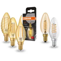 Osram Vintage 1906® LED Classic B 4W, 824 gold,