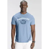 Delmao T-Shirt DELMAO, Herren, Gr. L (52/54), blau (hellblau