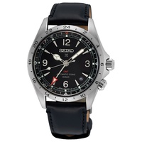 Seiko Prospex Land Herrenuhr Automatik GMT Schwarz