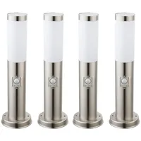 ETC Shop Sockelleuchte E27 Stehlampe Garten Smart Home Außenleuchte