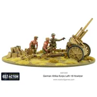 Warlord Games Bolzen-Aktion: Afrika Korps LeFH 18 10,5 cm