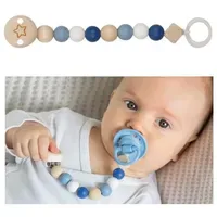 GoKi Schnullerkette Stern, blau