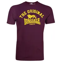 Lonsdale Herren T-Shirt normale Passform ORIGINAL rot XL