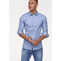 Tommy Jeans Original Stretch Slim Fit Langarmhemd Lavender Lustre