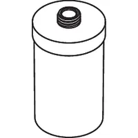 Hewi System 800 Behälter 800.06.E0290 für Seifenspender, tiefschwarz