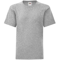 FRUIT OF THE LOOM Kids Iconic T-Shirt Größe: 128