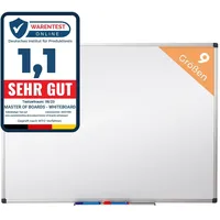Master of Boards Whiteboard 80 x 110 cm Weiß